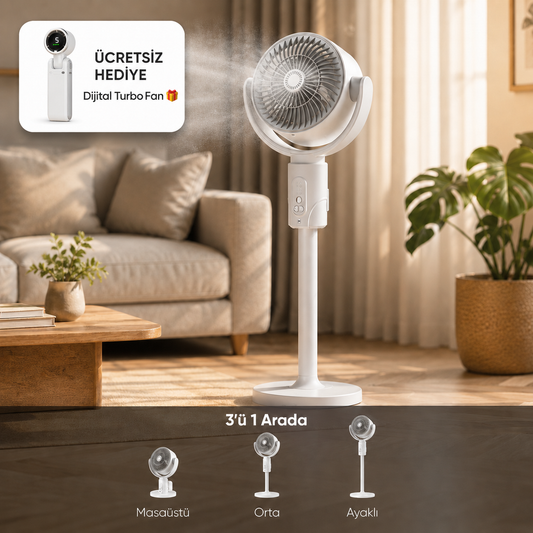ColdPro 3'ü 1 Arada Fan