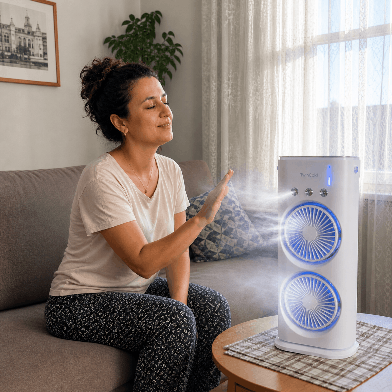 TwinCold Çift Fanlı Hava Soğutucu