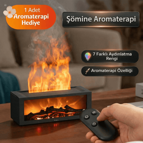 SıcakEv AromaTerapi Şömine